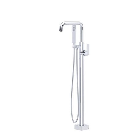 ROHL Modern 1-Hole Floor Mount Tub Filler Trim TCA05HF1LAPC